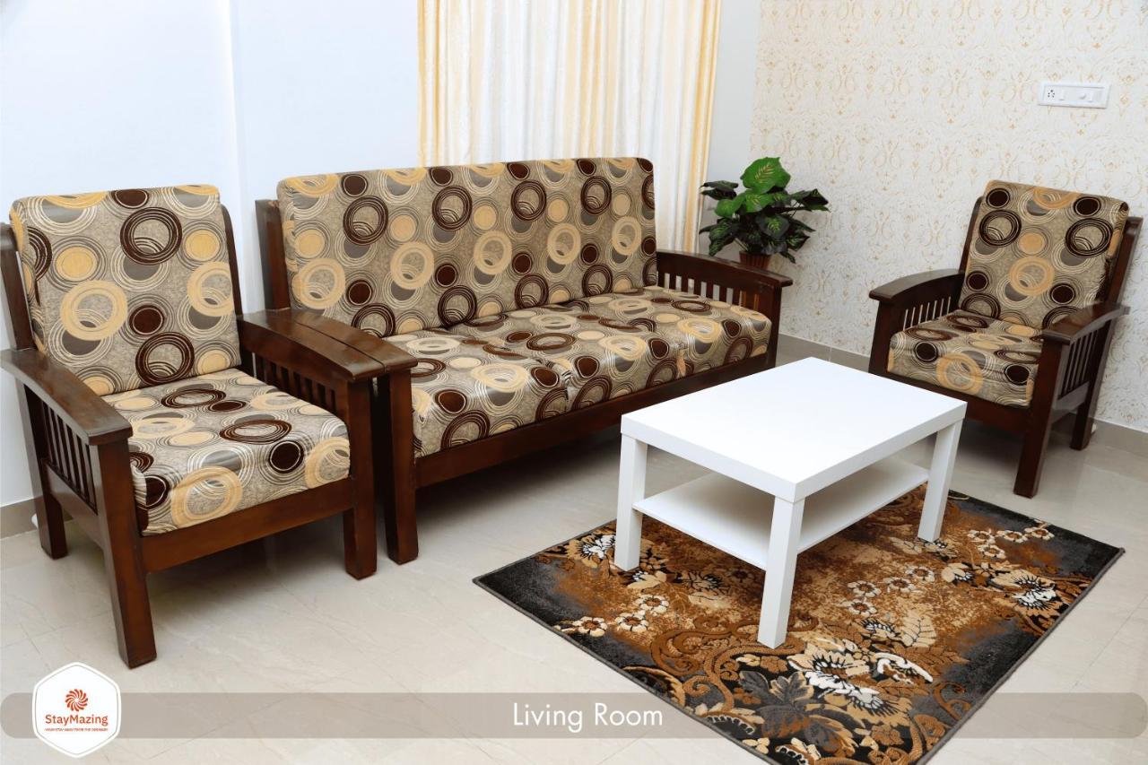 Staymazing-1,2 & 3 Bhk Ac Apartments In Hebbal-5Mins To Manyata-30Mins To Airport Bengaluru Kültér fotó