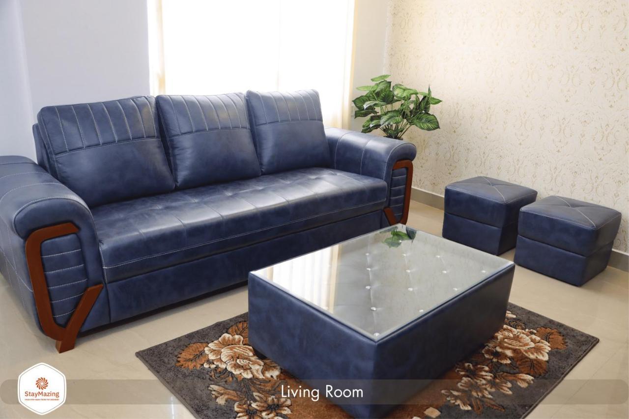 Staymazing-1,2 & 3 Bhk Ac Apartments In Hebbal-5Mins To Manyata-30Mins To Airport Bengaluru Kültér fotó