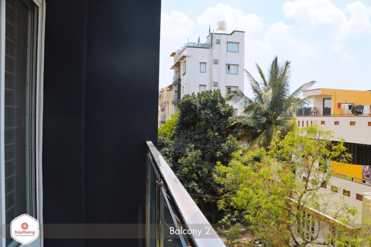 Staymazing-1,2 & 3 Bhk Ac Apartments In Hebbal-5Mins To Manyata-30Mins To Airport Bengaluru Kültér fotó