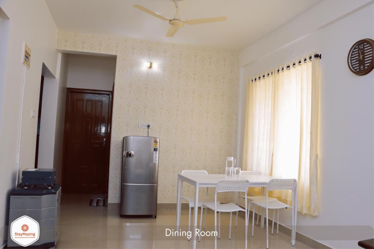 Staymazing-1,2 & 3 Bhk Ac Apartments In Hebbal-5Mins To Manyata-30Mins To Airport Bengaluru Kültér fotó