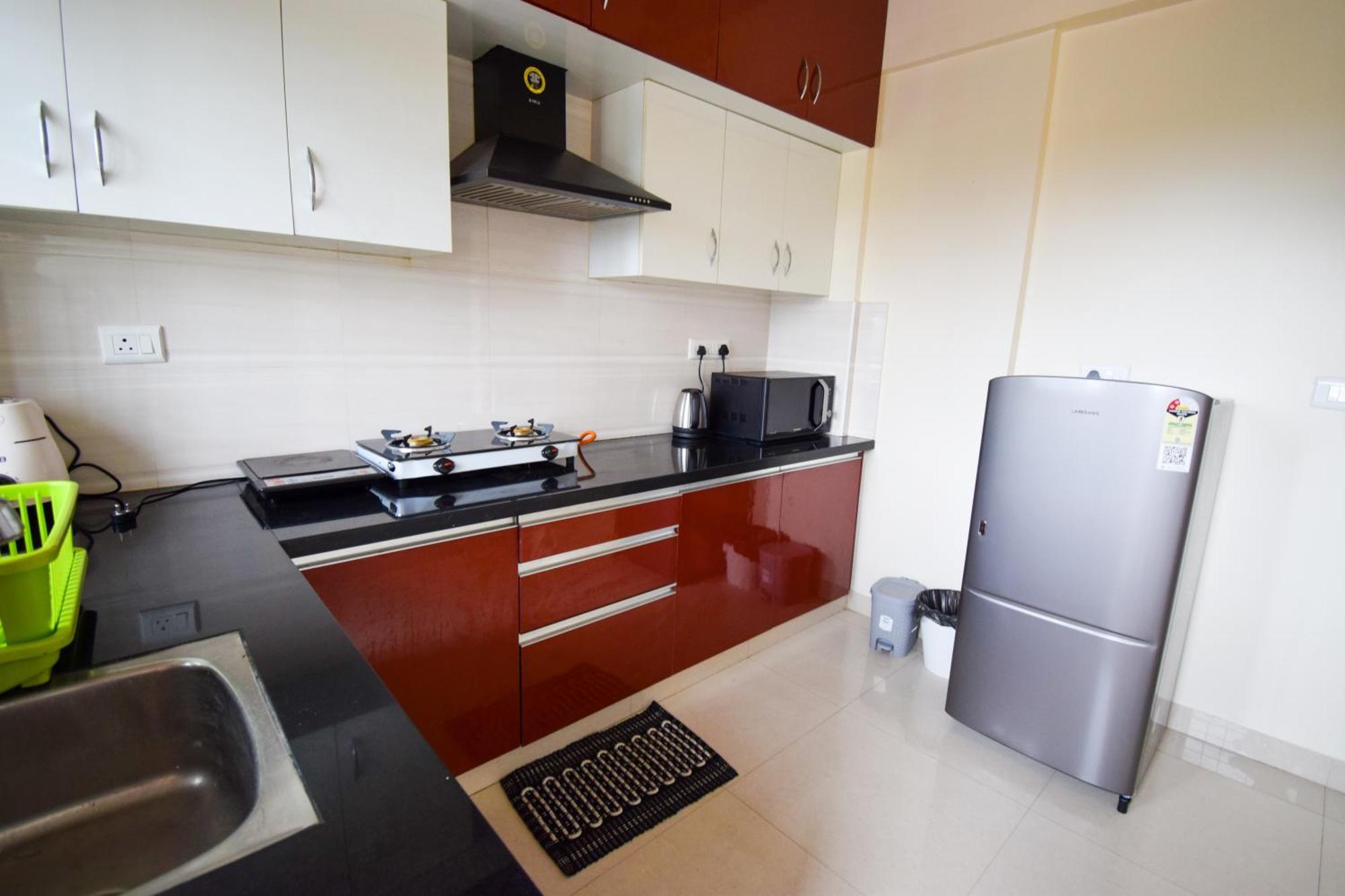 Staymazing-1,2 & 3 Bhk Ac Apartments In Hebbal-5Mins To Manyata-30Mins To Airport Bengaluru Kültér fotó