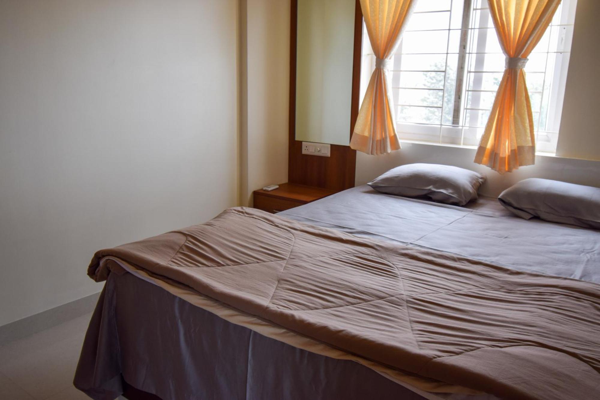 Staymazing-1,2 & 3 Bhk Ac Apartments In Hebbal-5Mins To Manyata-30Mins To Airport Bengaluru Kültér fotó