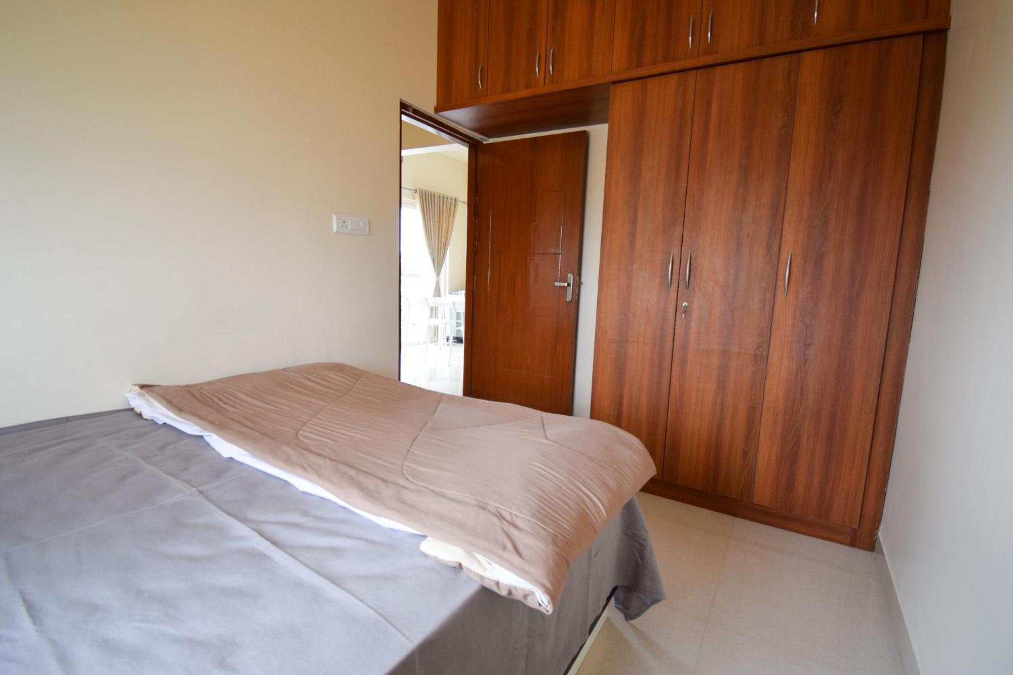 Staymazing-1,2 & 3 Bhk Ac Apartments In Hebbal-5Mins To Manyata-30Mins To Airport Bengaluru Kültér fotó