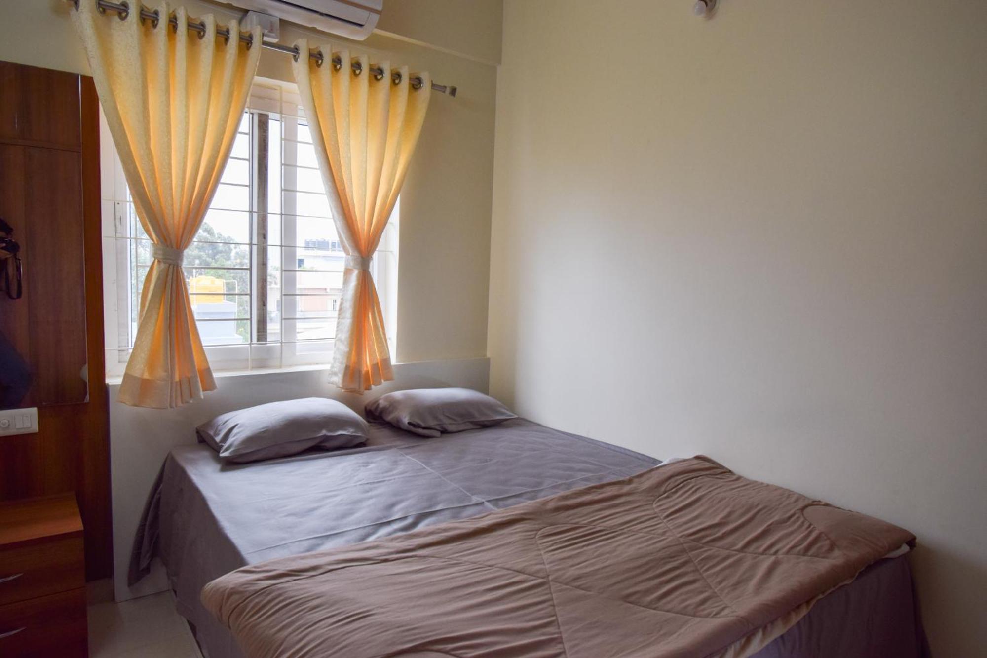 Staymazing-1,2 & 3 Bhk Ac Apartments In Hebbal-5Mins To Manyata-30Mins To Airport Bengaluru Kültér fotó