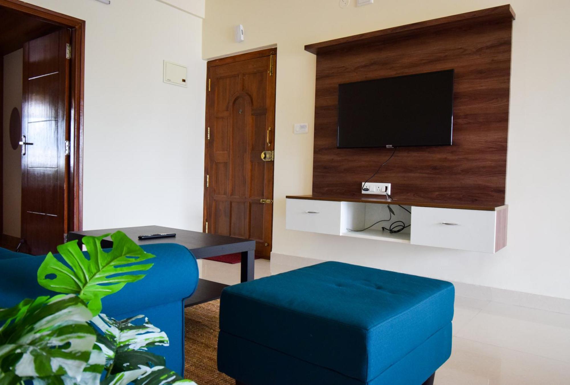 Staymazing-1,2 & 3 Bhk Ac Apartments In Hebbal-5Mins To Manyata-30Mins To Airport Bengaluru Kültér fotó