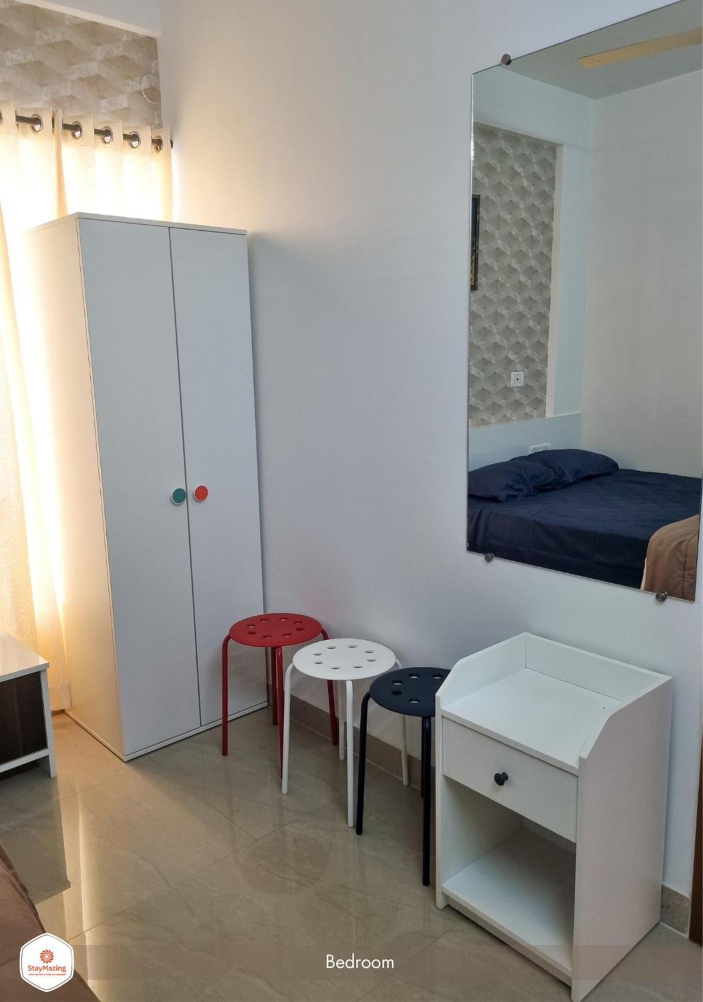 Staymazing-1,2 & 3 Bhk Ac Apartments In Hebbal-5Mins To Manyata-30Mins To Airport Bengaluru Kültér fotó